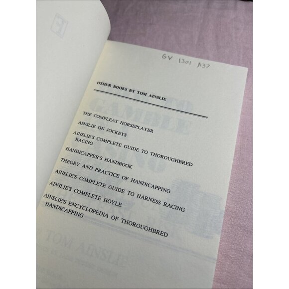 Lot Of 2 Gambling Books How To Gamble In A Casino & To Bid Or Not To Bid - Picture 4 of 11